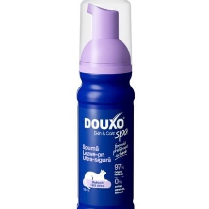 Spuma de curatare pentru pisici Leave-on Douxo Spa, 150 ml, Ceva Sante